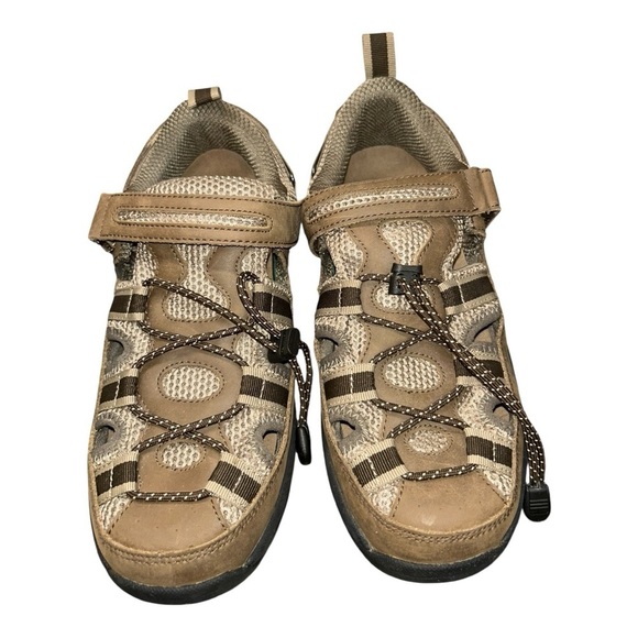 Orthofeet Clearwater Men’s Leather Closed Toe Sandals Brown Size 8.5 main image 3